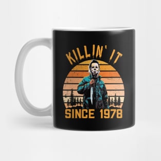 Killin' It Since 1978 - Michael Myers vintage Halloween Mug